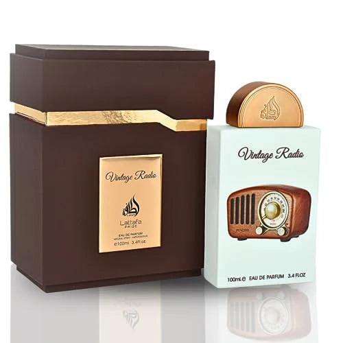 VINTAGE RADIO – LATTAFA (100 ml, Eau de Parfum)